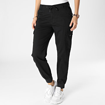  Reell Jeans - Pantalon Cargo Femme Reflex Noir